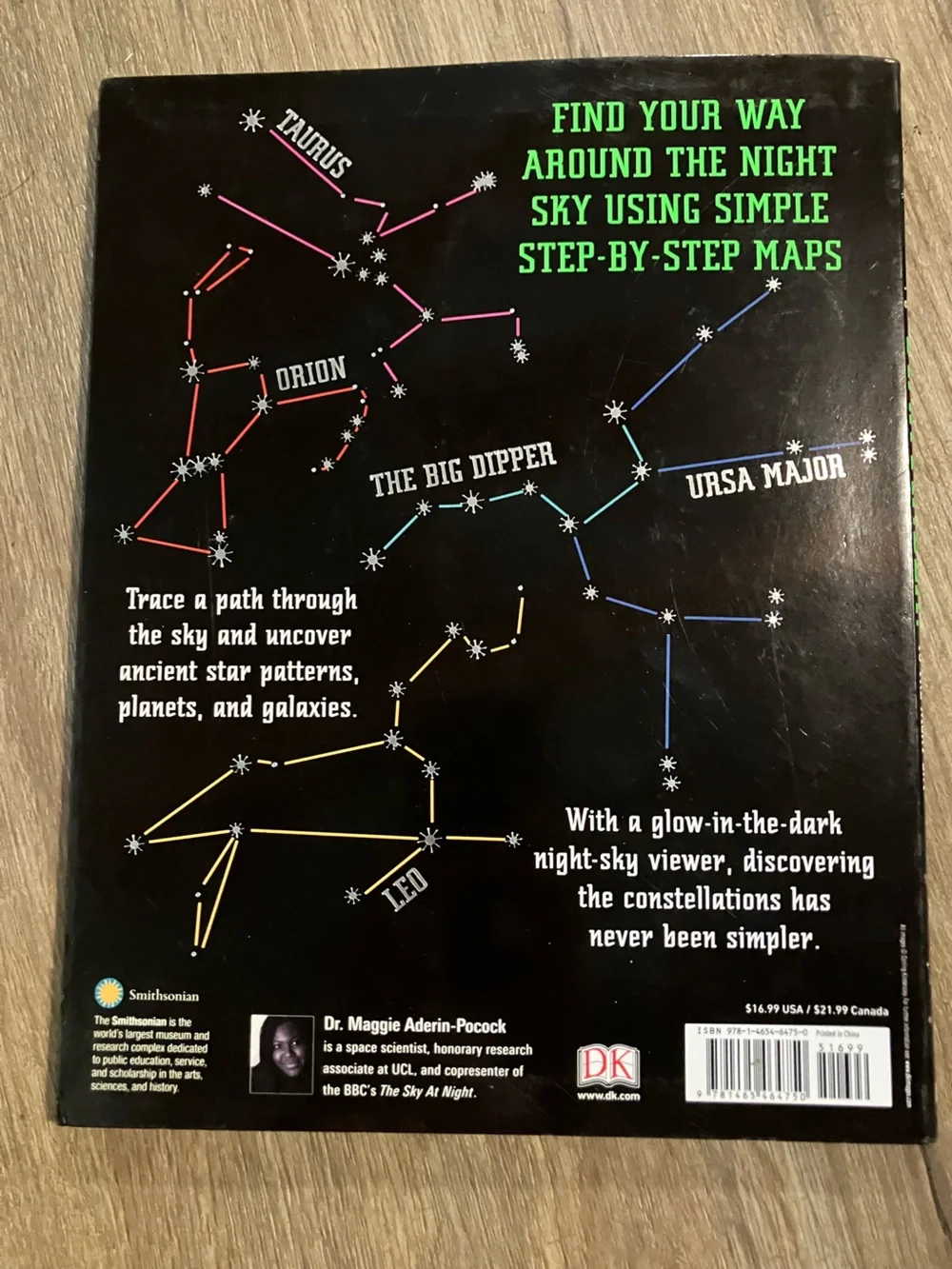 Smithsonian Star Finder! Kids Night Sky Guide - Black/Green